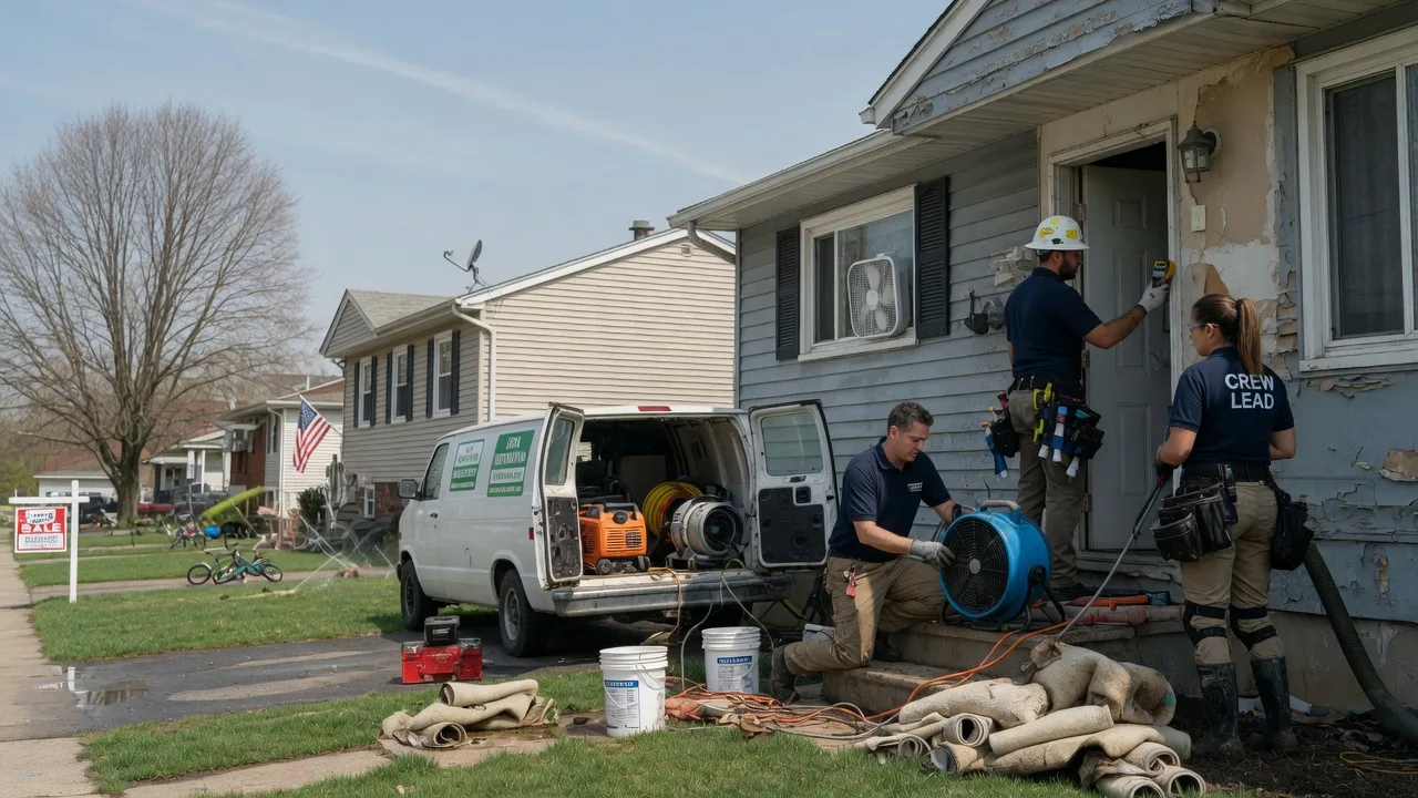 Flood Cleanup in Marilla, NY near me